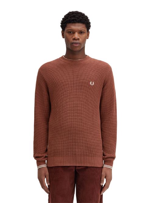 K6507S54 MARRONE FRED PERRY | K6507S54 MARRONE